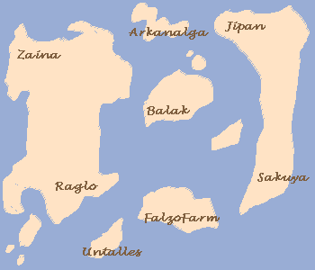 エイストの世界地図